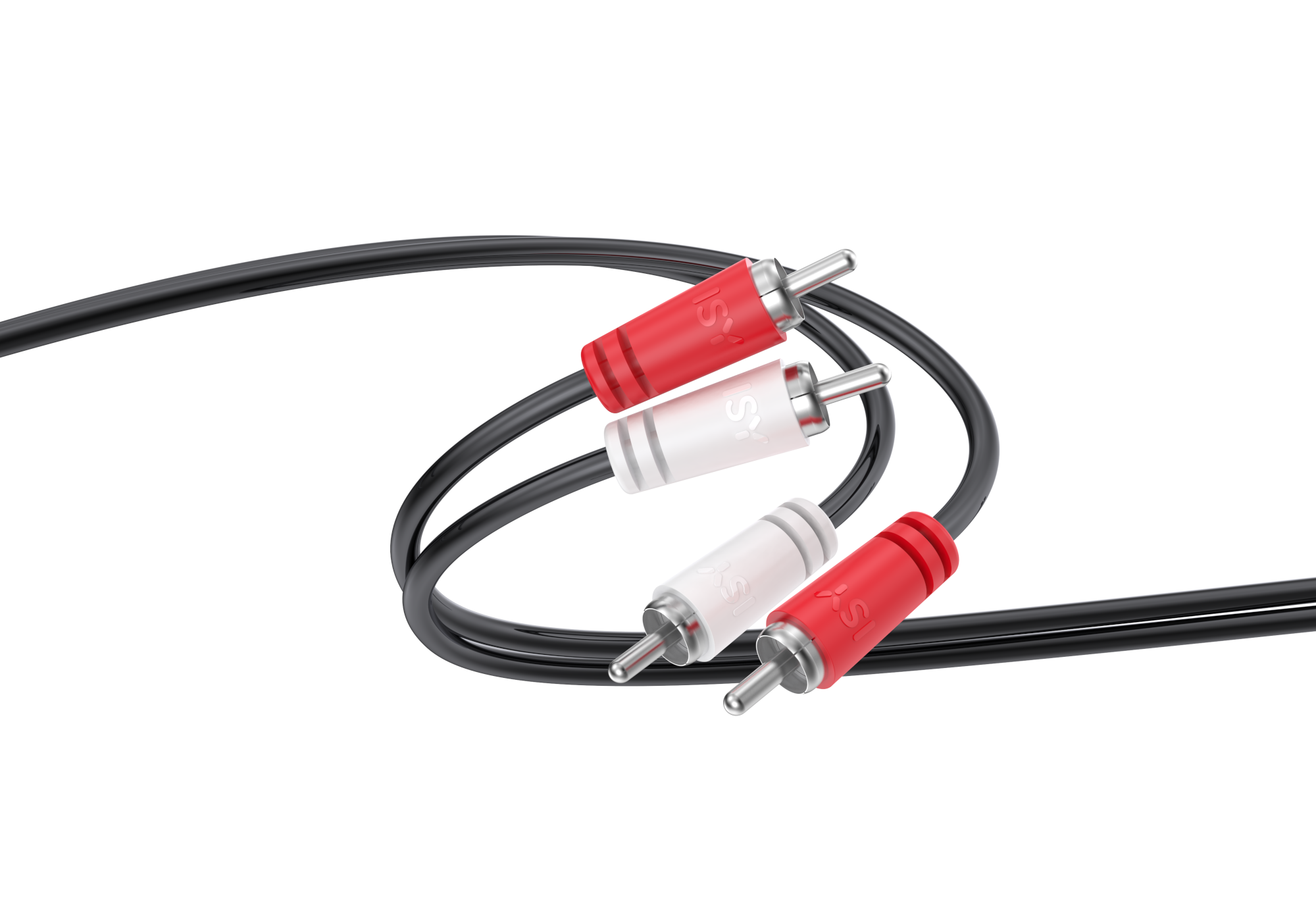 ISY IAU-10202RCA-2RCA összekötő kábel, 3 méter