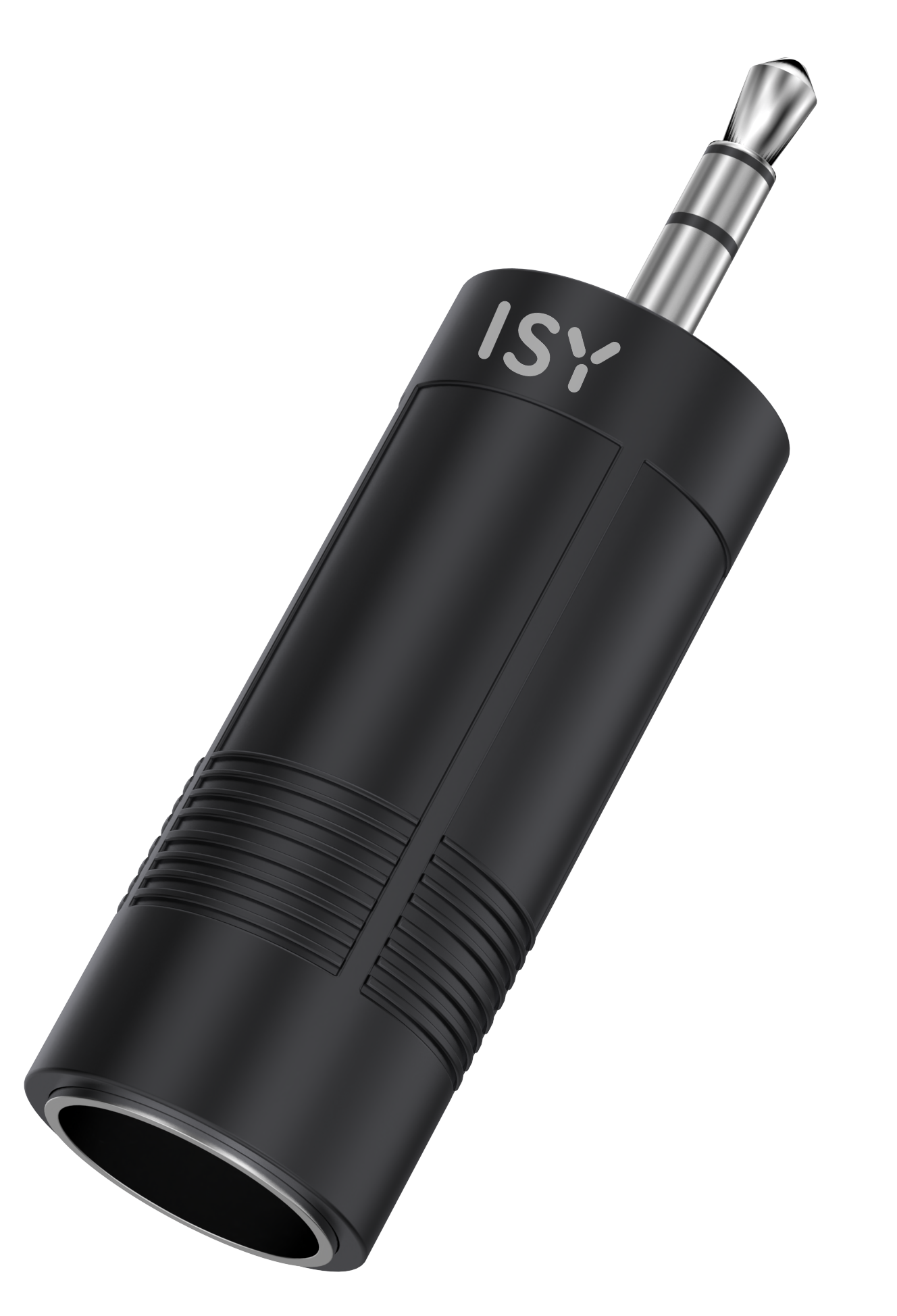 ISY IAU-1027 3,5mm Jack - 6,3 mm adapter, fekete