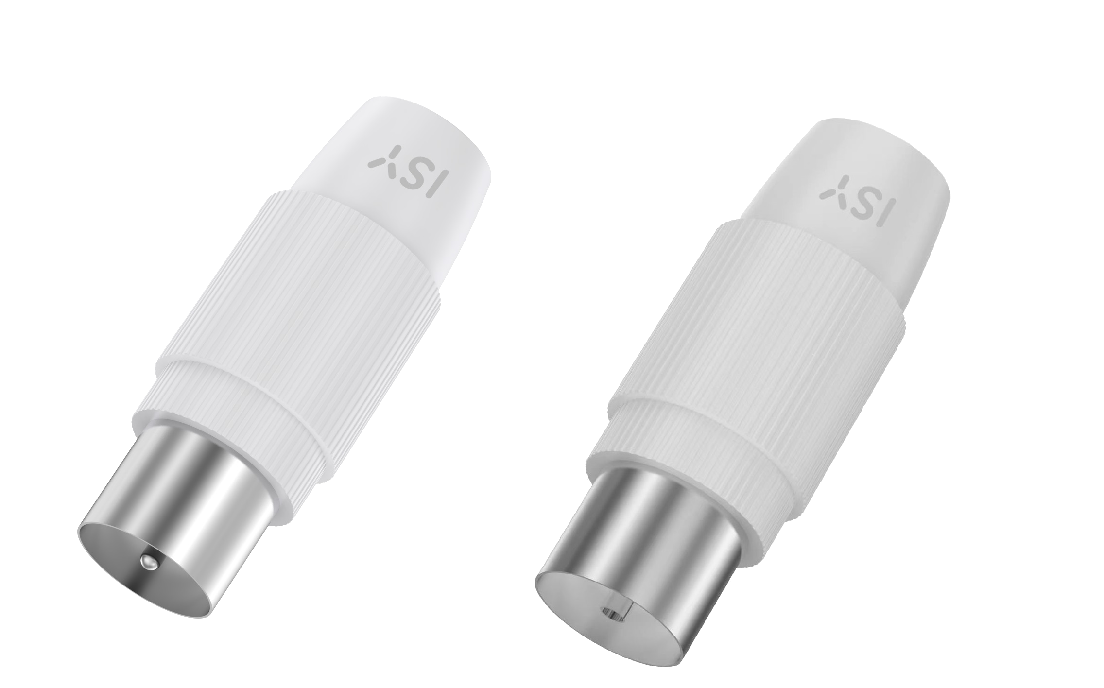 ISY ISA-9069 szerelhető KOAX dugó + koax aljzat