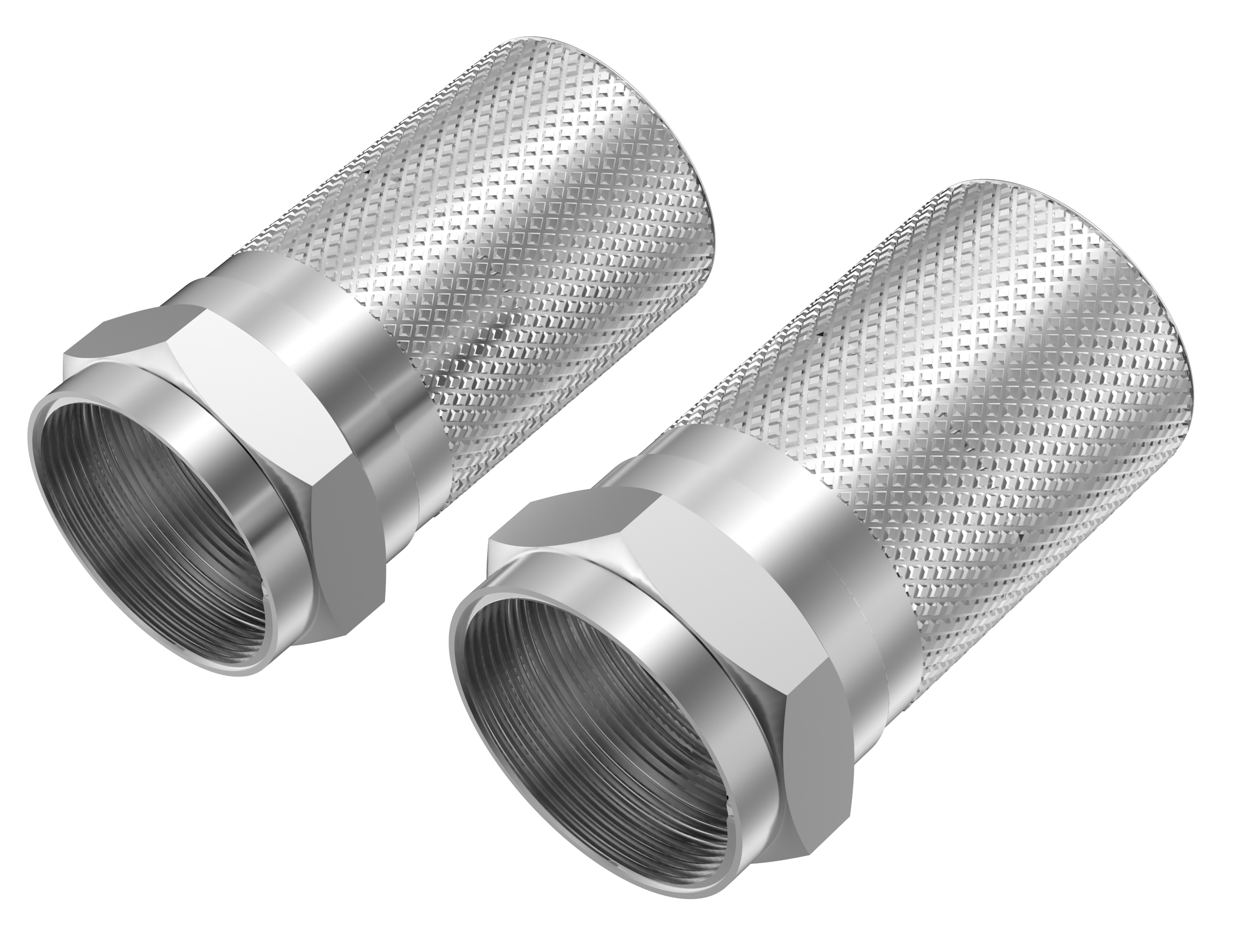 ISY ISA-9076 F csatlakozófej (6.5 mm), 2 db