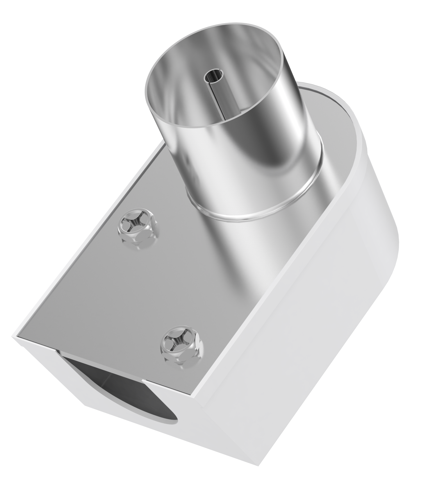 ISY ISA-9084 szerelhető KOAX dugó, 90 fokban elforgatott