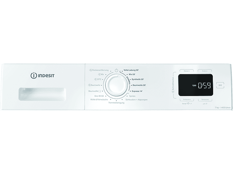 Indesit IM 764 MY time AT Waschmaschine (7 kg, 1351 U/Min., A, Frontlader) — Foto 4 von 5