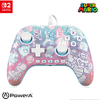 MediaMarkt POWERA Controller NSW2- Mushroom Kingdom  Controller Nintendo Switch 2 Zwart aanbieding