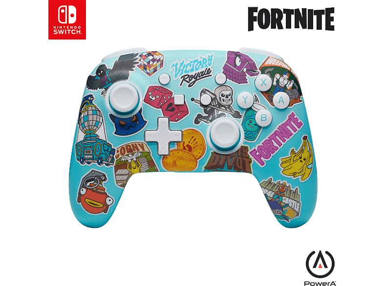 Powera Controller nsw - Sticker Mania Controller Nintendo Switch Meerkleurig