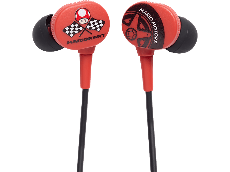 Powera Nsw Earbuds Mario Kart Motors In-ear Oordopjes Zwart/ Rood afbeelding