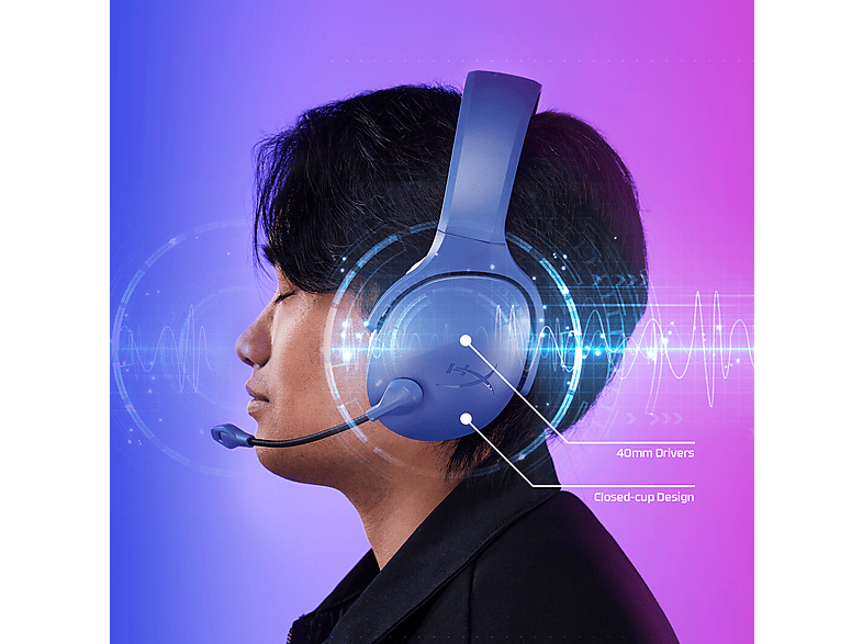 HYPERX HYPERX Cloud Jet – Wireless Gaming-Headset (Schwarz); Gaming Headset — Foto 3 von 5
