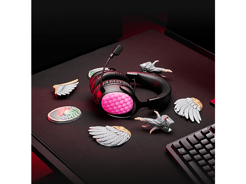 HYPERX HYPERX Cloud III IDS-Wireless-Gaming-Headset (schwarz-rot); Gaming Headset — Foto 3 von 5