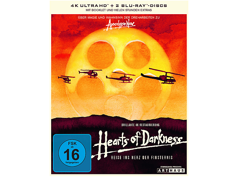 Hearts of Darkness - Reise ins Herz der Finsternis 4K Ultra HD Blu-ray + Blu-ray (FSK: 16)