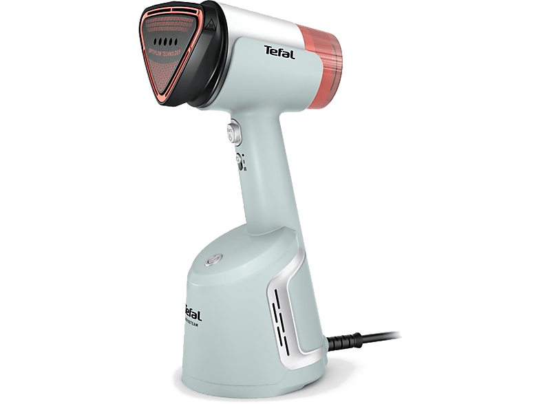 Tefal DT9814 AeroSteam Tragbarer Dampfglätter (1400 Watt, 100 ml Wassertank, Eucalyptus)
