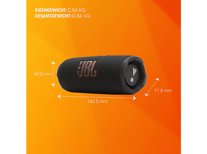 Thumbnail - JBL Flip 7, Bluetooth-Lautsprecher, Blau, Wasserfest