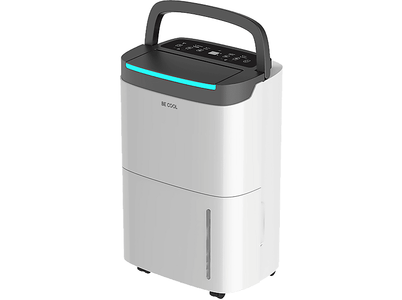 Be Cool 50 Liter Design Luftentfeuchter Weiß (680 Watt, 50 m²)