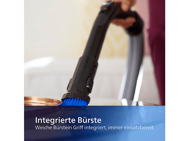 PHILIPS FC9331/09 PowerPro Compact 3000 Serie beutellos, Staubsauger, maximale Leistung: 900 Watt