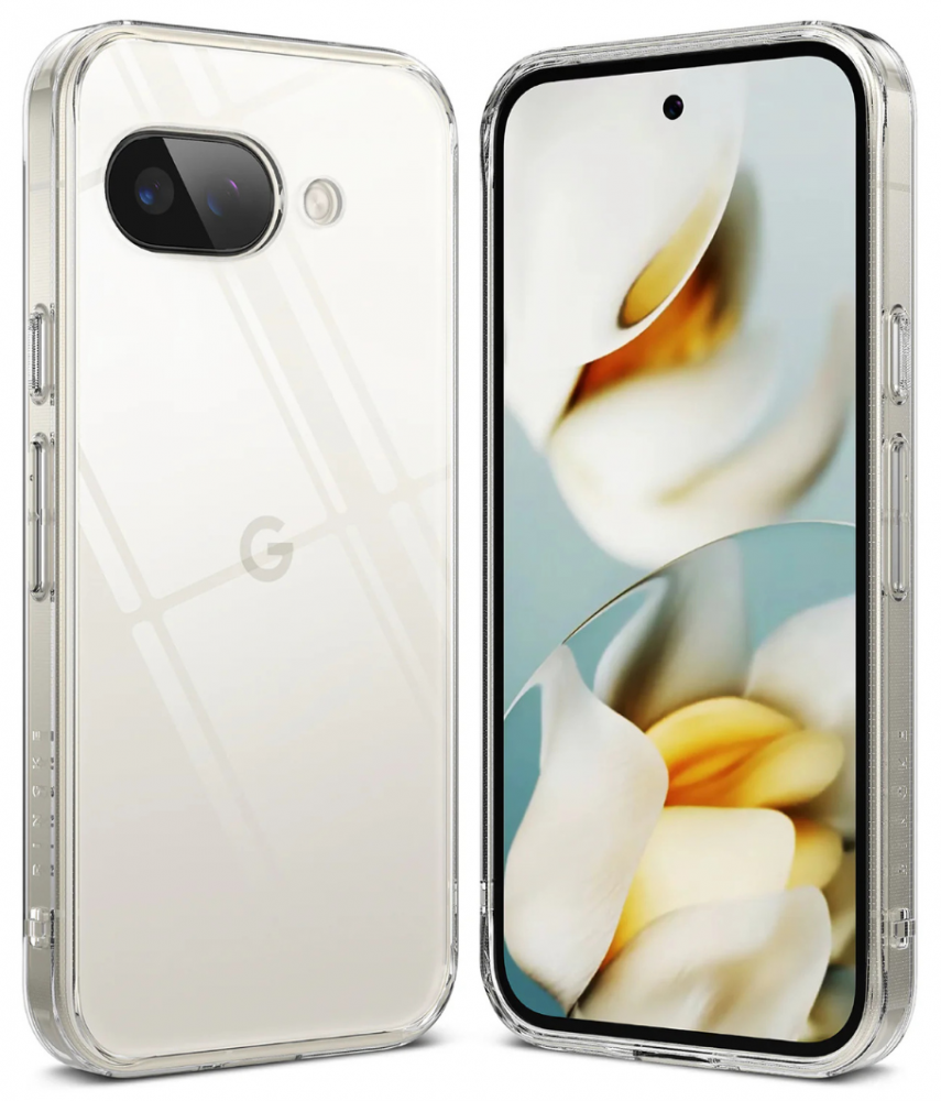 Két telefon, egy tokban, egy fehér telefont mutat tokkal.