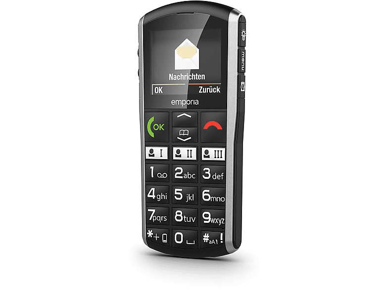 Thumbnail - EMPORIA SIMPLICITY 4G Seniorenhandy, Schwarz