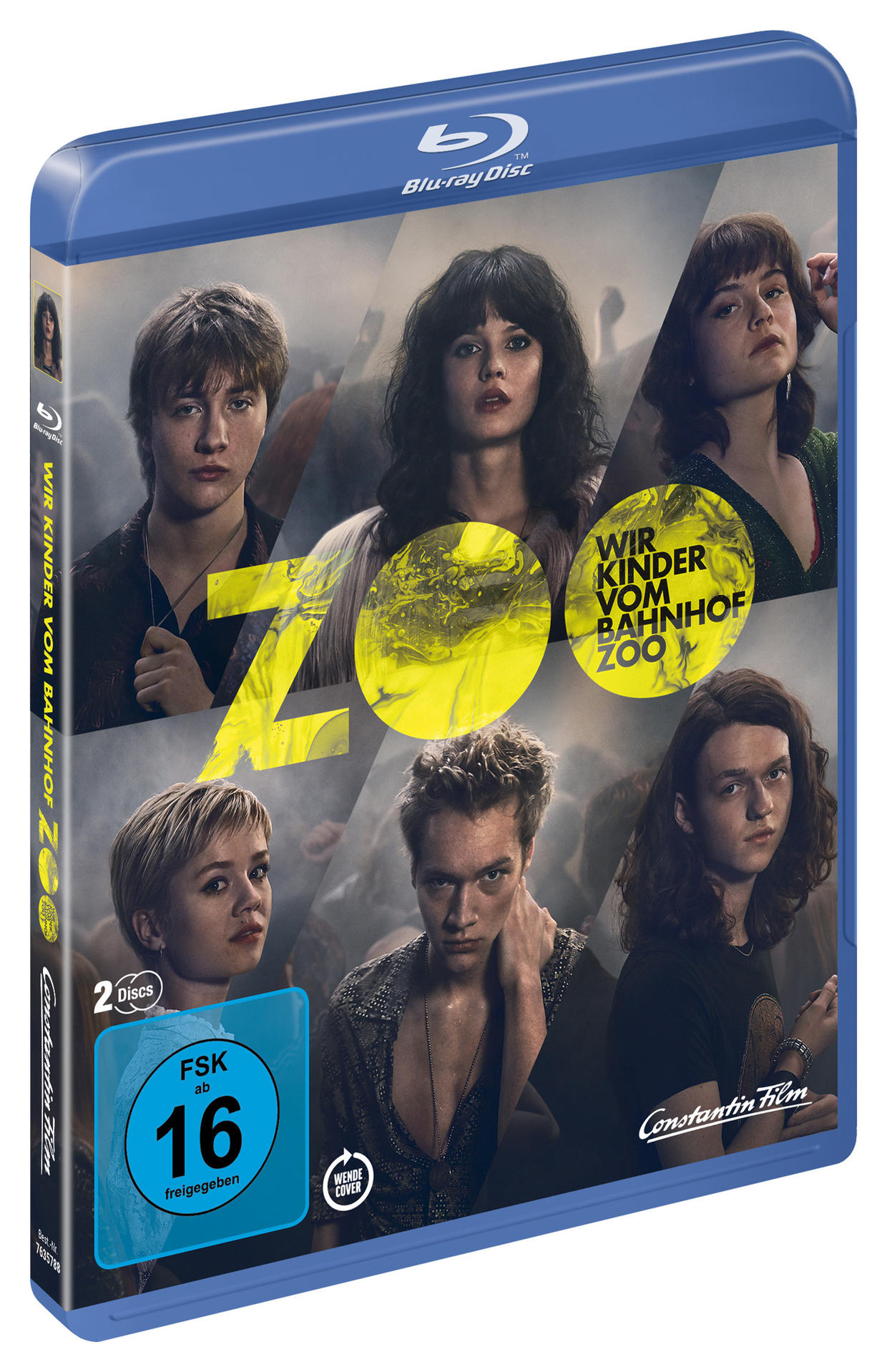 DVD-Cover mit mehreren Porträts junger Leute, ZOO-Titel und deutschem Text.