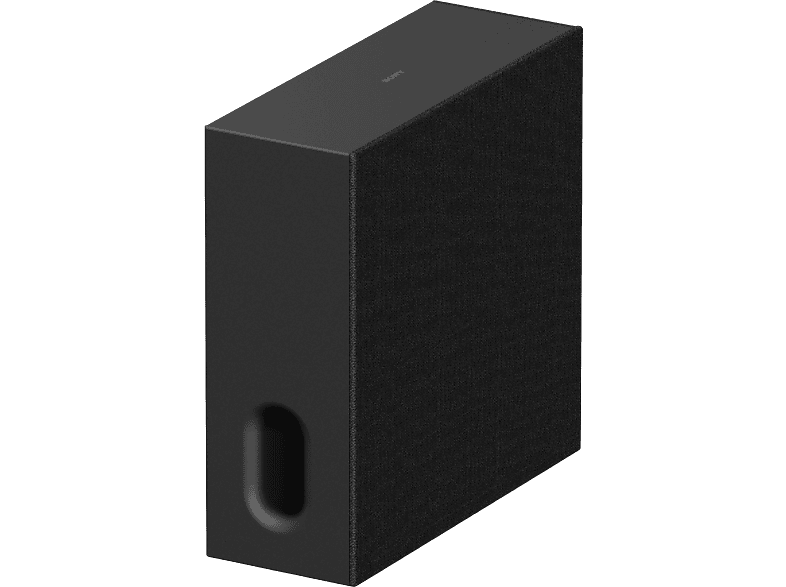 Subwoofer - Sony SASW7.CEJ, 100 W, Inalámbrico, Graves profundos, Fácil configuración y control, Compacto, Diseño de 2 posiciones, Negro