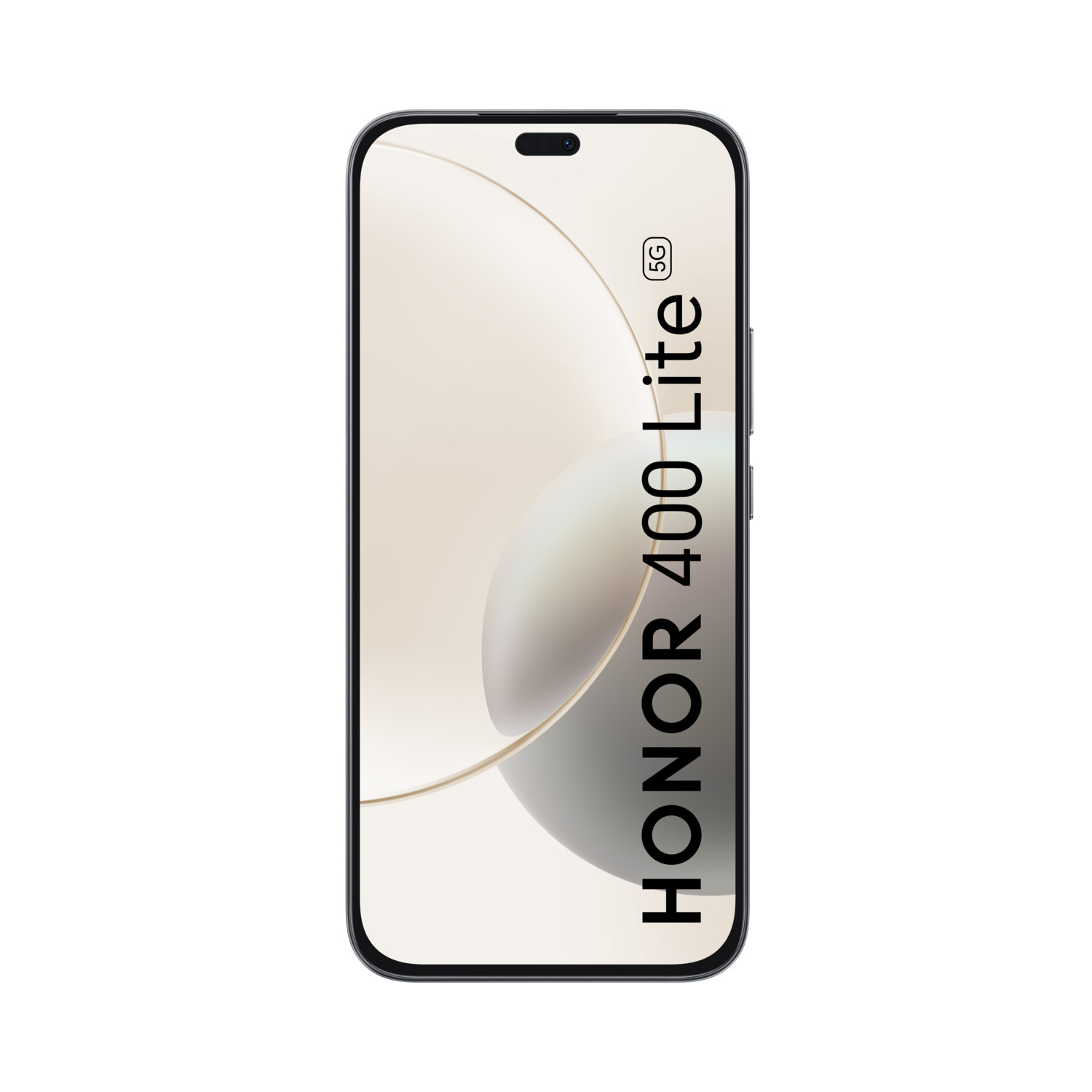 Smartphone met Honor 400 Lite 5G op het scherm.