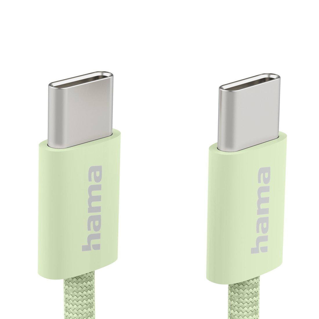 Schwarzes USB-Kabel mit USB-Anschluss und USB-C-Anschluss.