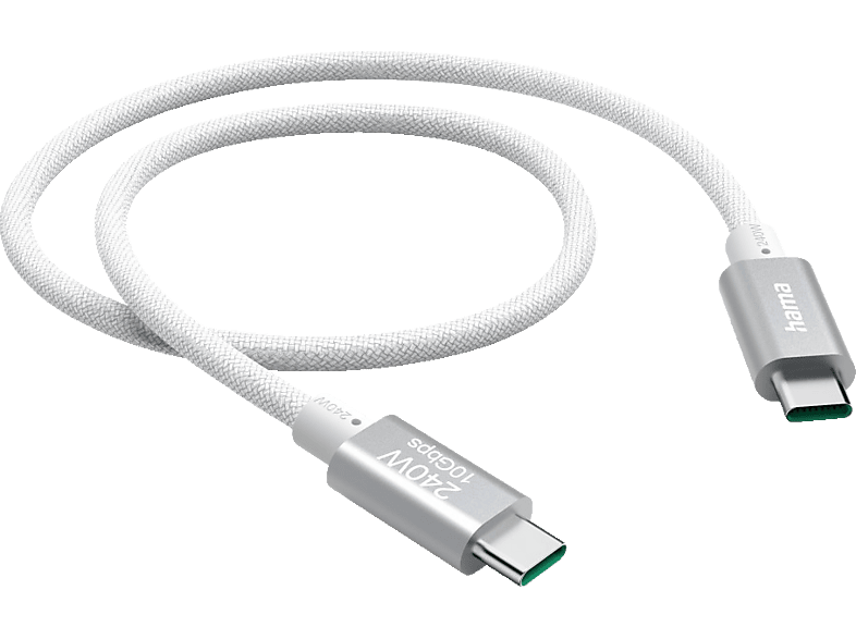 Thumbnail - HAMA Fabriq, USB-Typ-C, Ladekabel, 1,5 m, Weiß