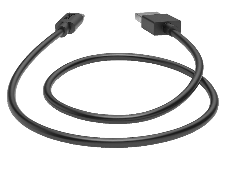 HAMA USB-Typ-A auf USB-Typ-C, Ladekabel, 0,5 m, Schwarz