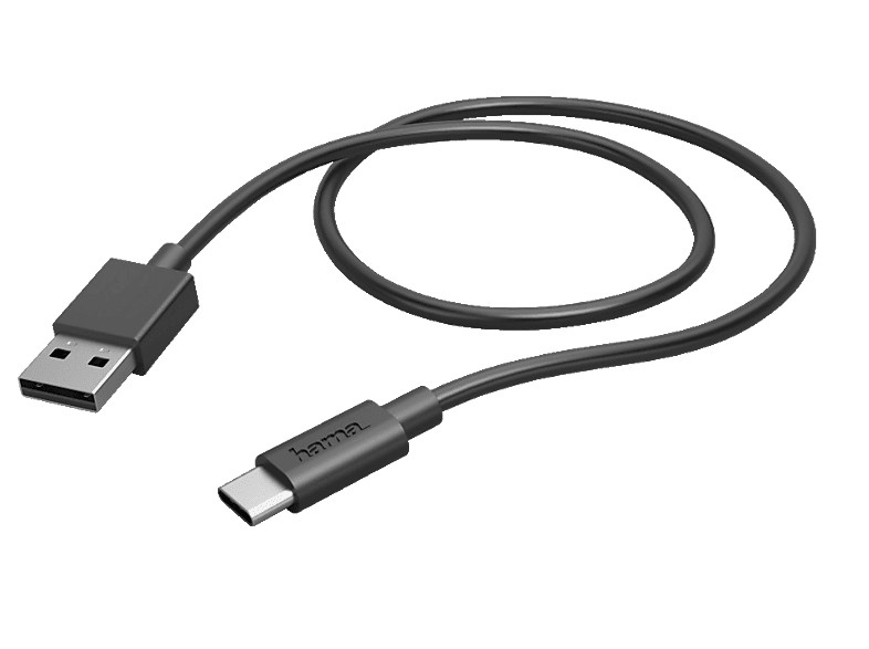 Thumbnail - HAMA USB-Typ-A auf USB-Typ-C, Ladekabel, 0,5 m, Schwarz