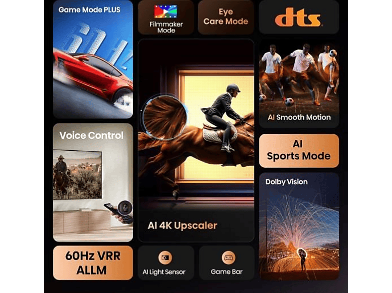 Telewizor HISENSE 50A6Q 50" LED 4K VIDAA Dolby Vision HDMI 2.1 – zdjęcie 3