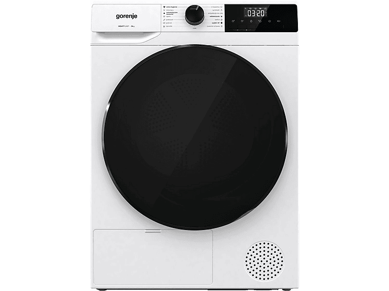 Suszarka kondensacyjna z pompą ciepła GORENJE DHNA93/PL 9 kg TwinAir Biały