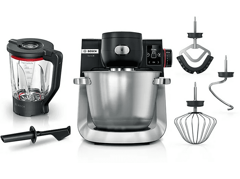 Bosch Mums6Zs17 Impastatrice Planetaria, 1600 W, capacità ciotola 5,5 l