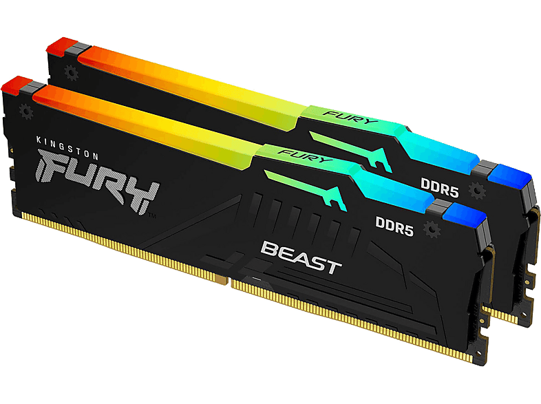 KINGSTON FURY Beast RGB 32 Go (2 x 16 Go) DDR5 6000 MHz CL30