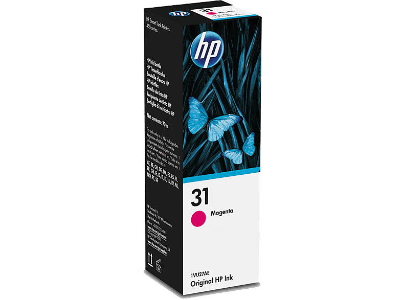 HP 31, Magenta, 1VU27AE