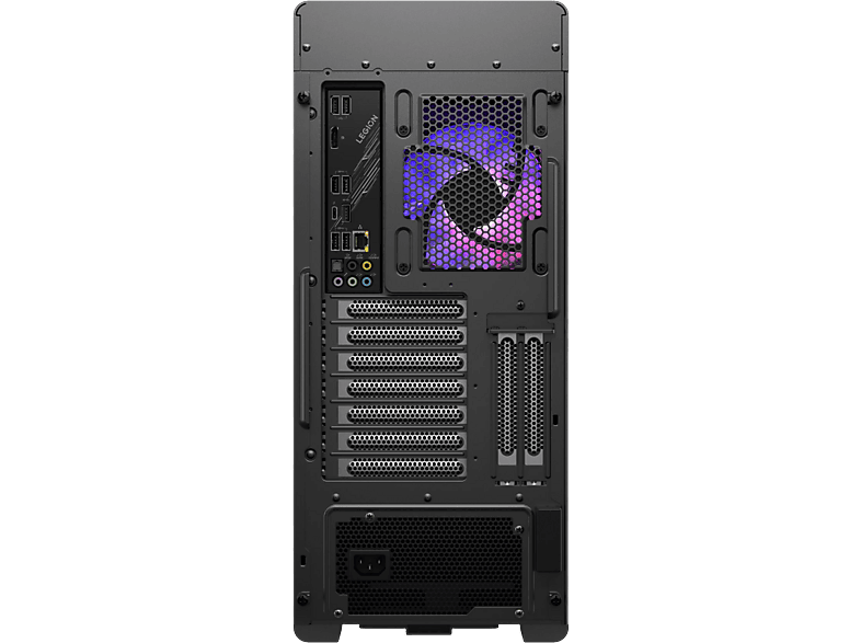 LENOVO Legion T7 34IAS10 Gaming Desktop, Intel® Core™ Ultra 7 265KF, 20C (8P + 12E), 32 GB RAM, 2000 GB SSD, GeForce RTX™ 5080, Windows 11 Home, Sturmgrau — Foto 3 von 5