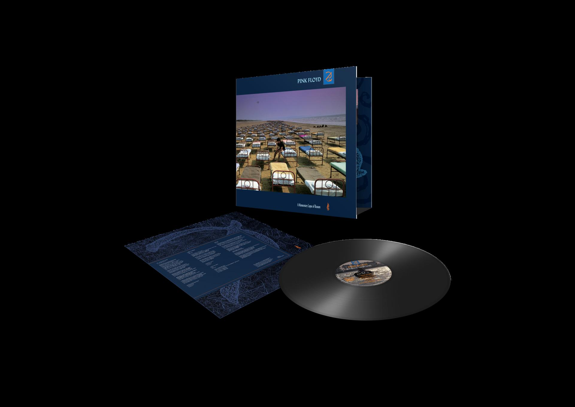 L'album 'Animals' de Pink Floyd avec la pochette et le disque vinyle affichés.