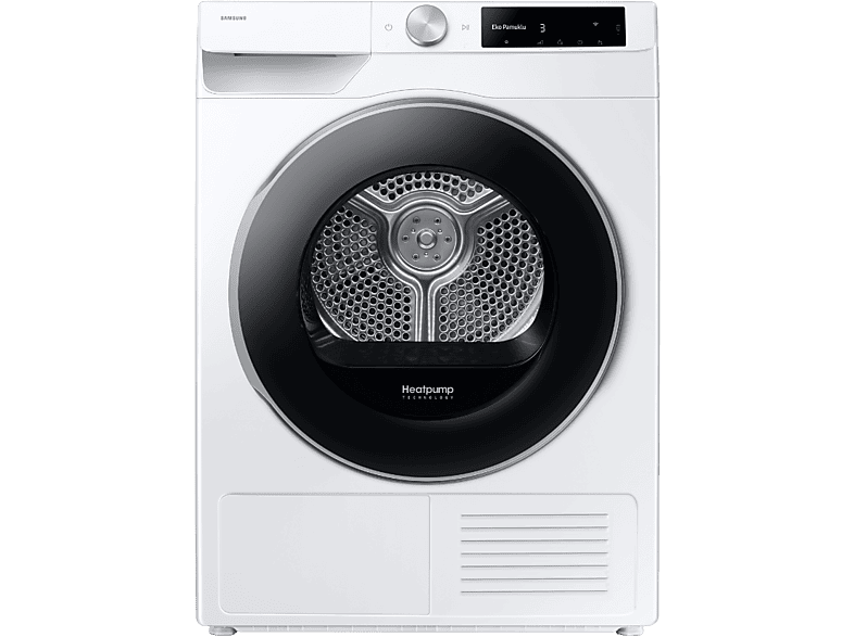SAMSUNG DV90DG6845LEAH A+++ Enerji Sınıfı 9 kg Isı Pompalı Kurutma Makinesi Beyaz