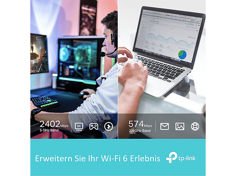 TP-LINK Archer TX50UH (AX3000) drahtloser USB-Adapter — Foto 3 von 5
