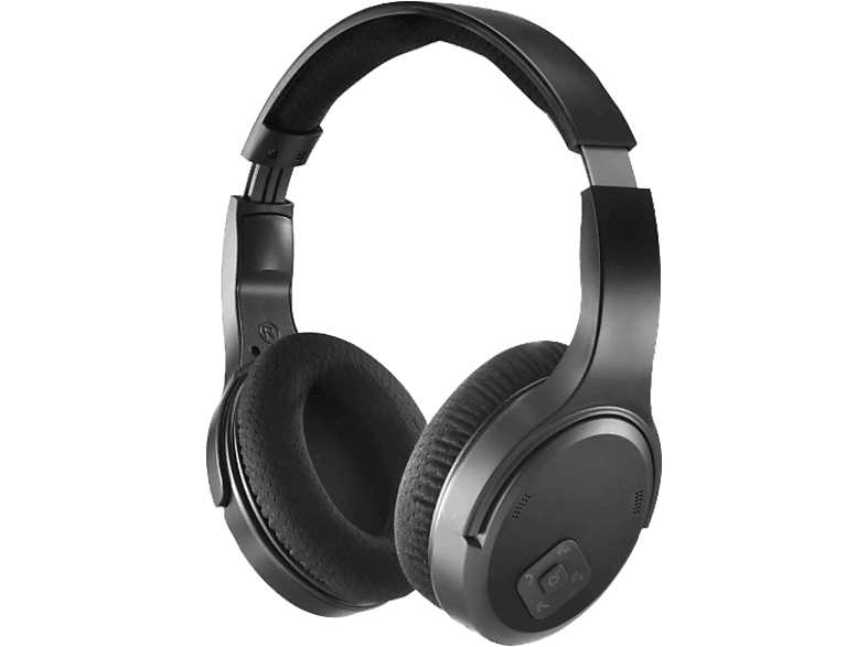 Auriculares – Hama 00221847, Circumaurales, Bluetooth/Digital radio 2,4 GHz, 16 h Autonomía, Negro