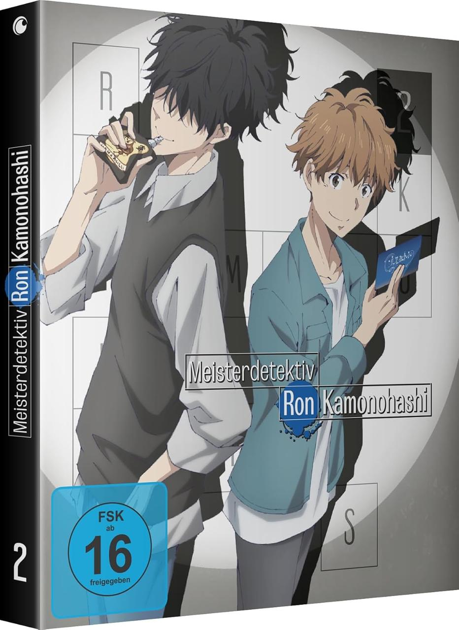 Cover einer DVD-Box, mit zwei Anime-Charakteren und Text auf Deutsch.