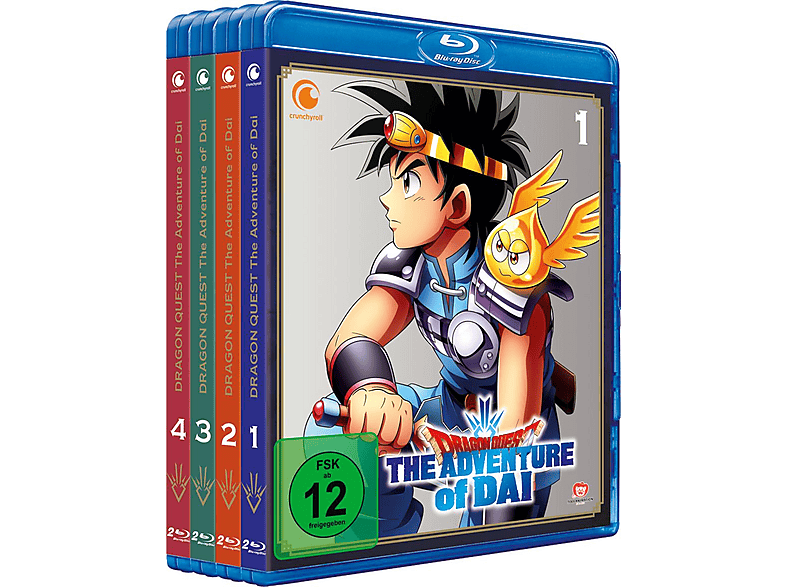 Thumbnail - Dragon Quest: The Adventure of Dai - Staffel 1 Bundle Vol.1-4 Blu-ray