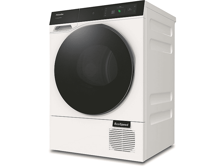Secadora bomba de calor - Miele TQ 1000 WP, 9 kg, 22 Programas, Display Táctil, QuickPowerDry, SteamCare, Blanco loto – imagen 2