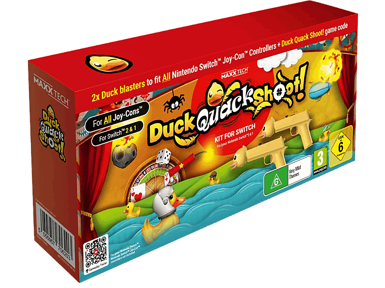 Nintendo Switch 2 Duck, Quack Shoot Gun version