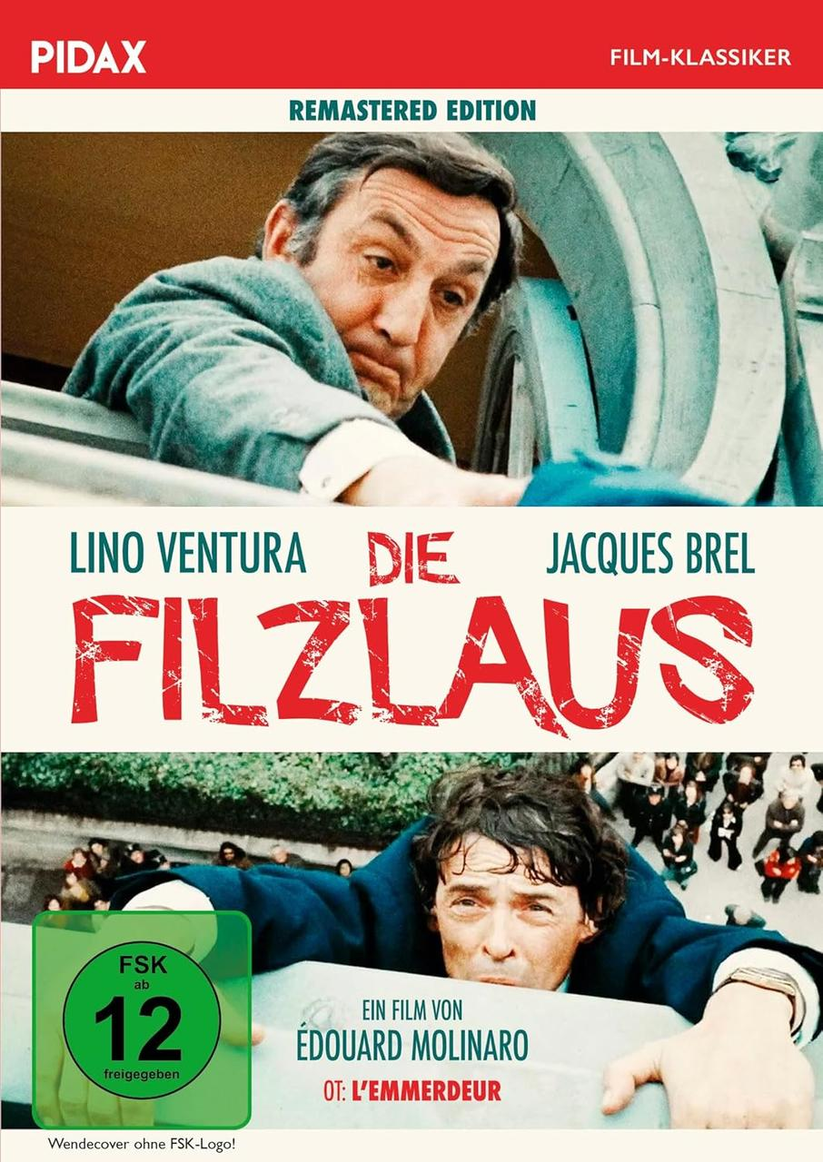 DVD-Cover mit einem Filmplakat. Zwei Männer stehen sich gegenüber, und ein Mann hängt an einem Gebäude.
