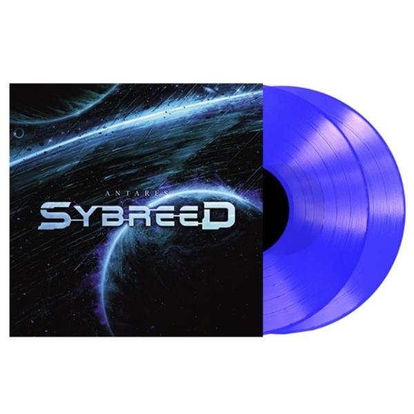 Albumcover: Zwei blaue Schallplatten mit Weltraum-Artwork.