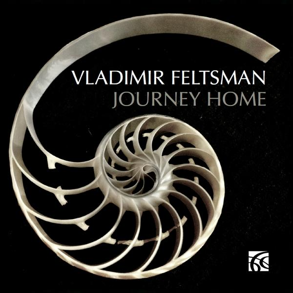 Albumcover: Ein Spiralendesign mit dem Text 'Journey Home' und dem Namen des Künstlers.