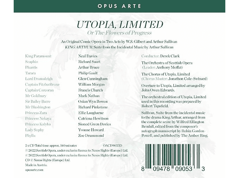 Thumbnail - Bruce, Arthur/Clark, Derek/Davies, Neal/Howard, Yvonne/Laugharne, Ellie/Morgan, William/Scottish Opera Chorus/Scottish O...