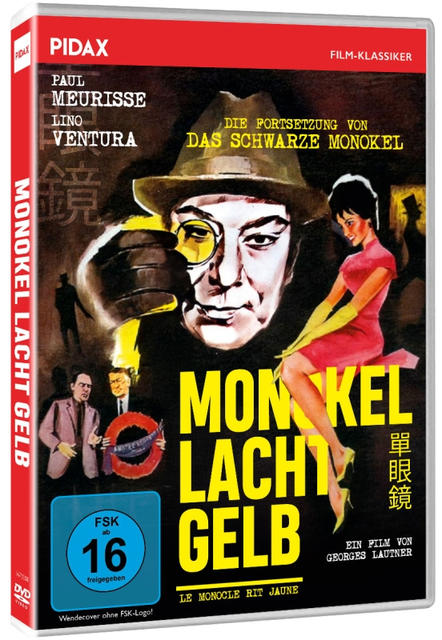 DVD-Cover mit einem Mann im Anzug und einer Frau im gelben Kleid, mit deutschem Text.