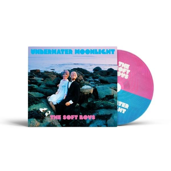 Das Albumcover von 'Underwater Moonlight' von The Soft Boys, mit der CD.