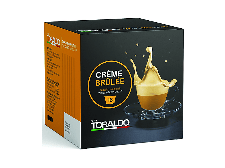 Toraldo Bevanda A Base Di Latte In Capsule Dolce Gusto Creme Brule, Nescaffè Dolce Gusto