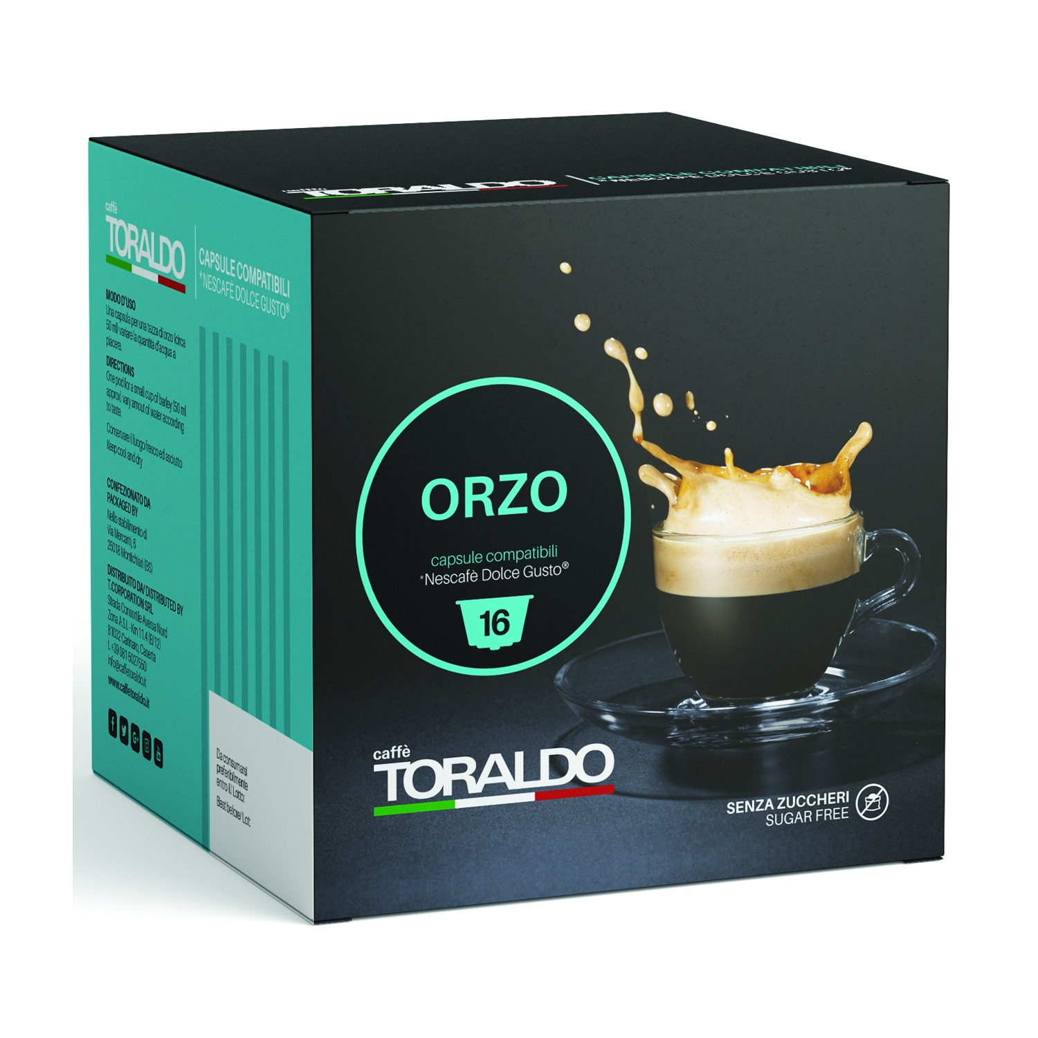 Toraldo Caffè in capsule Dolce Gusto Orzo, Nescaffè dolce gusto