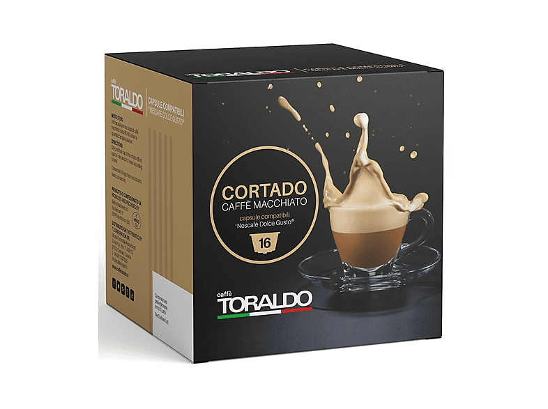 Toraldo Bevanda A Base Di Latte In Capsule Dolce Gusto Cortado, Nescaffè Dolce Gusto