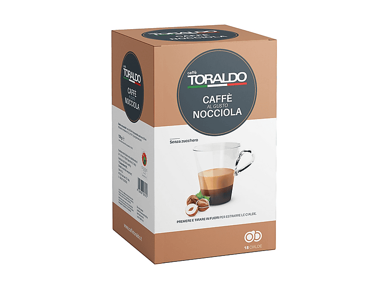 Toraldo Caffè In Cialde E.S.E Caffe E Nocciola