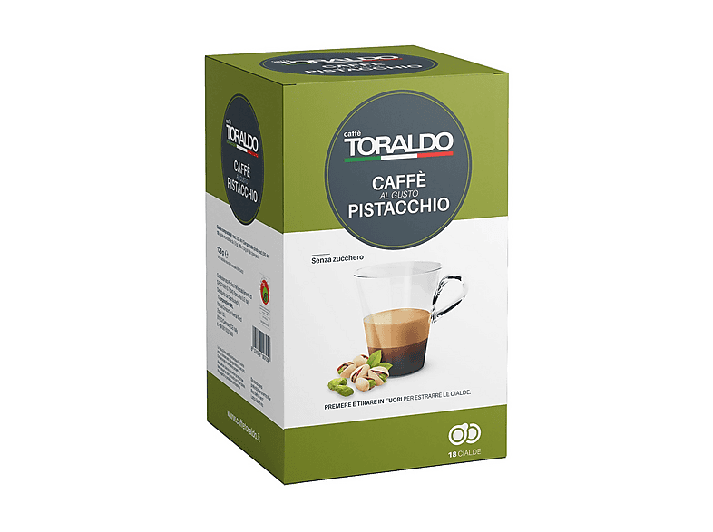 Toraldo Caffè In Cialde E.S.E Caffe E Pistacchio